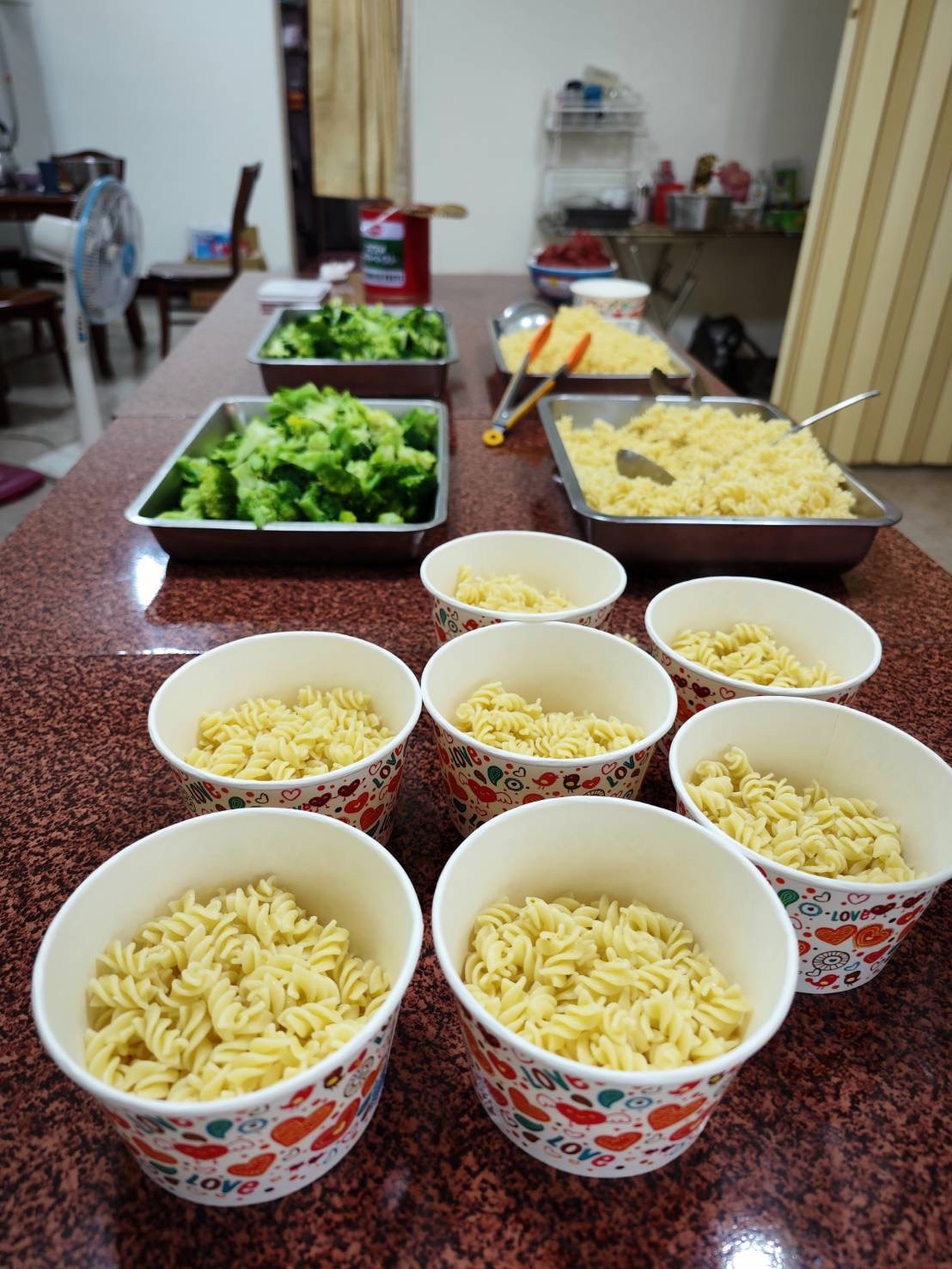 餐盒分裝